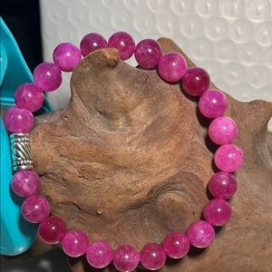 8mm Pink Jade